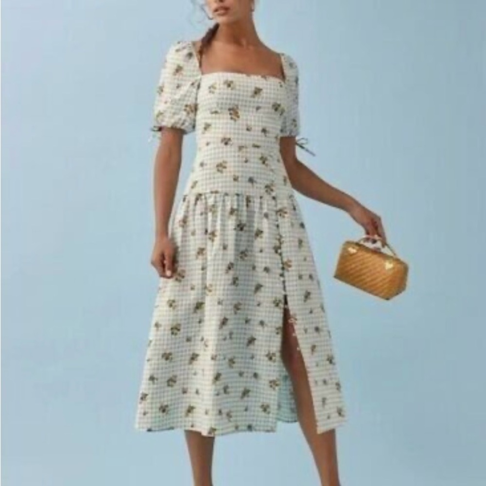 Reformation Melony Dress 100% Linen